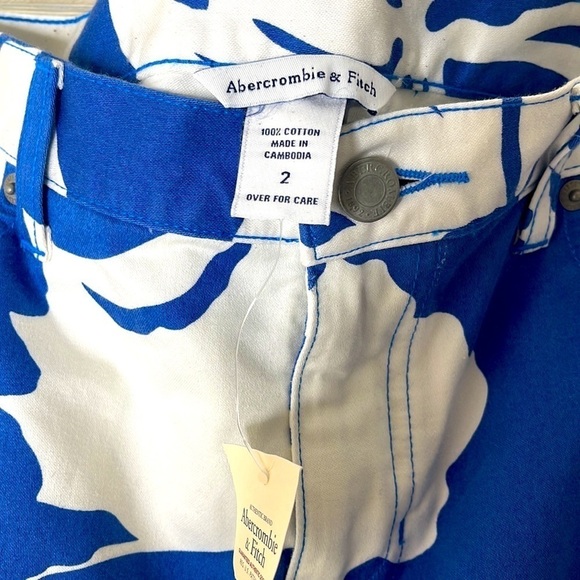 ❤️ ABERCROMBIE Floral Skirt Size 2 - Picture 4 of 5